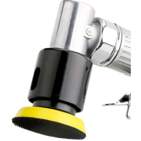 Yoouyida Mini Ponceuse / Polisseuse D'angle De Pression D'air De Ponceuse Orbitale De Argent Droit Long 5 Yoouyida Mini Ponceuse / Polisseuse D'angle De Pression D'air De Ponceuse Orbitale De Argent Droit Long – Image 3