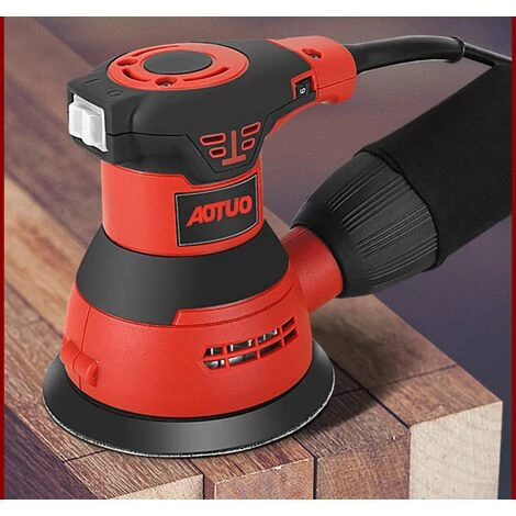 Yoouyida Ponceuse Vibrante Feuille, Ponceuse à Variables 5000-13000RPM Avec Boîte De Collecte De Poussière, Base De Ponçage125mm, 30 Feuilles De Ponçage, Mécanisme De Serrage Du Papier 6 Yoouyida Ponceuse Vibrante Feuille, Ponceuse à Variables 5000-13000RPM Avec Boîte De Collecte De Poussière, Base De Ponçage125mm, 30 Feuilles De Ponçage, Mécanisme De Serrage Du Papier – Image 4