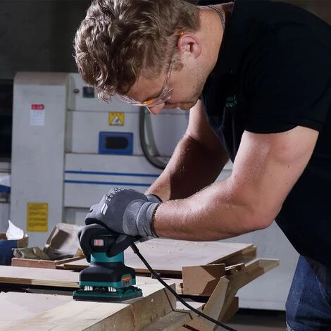 Yoouyida Ponceuse Excentrique 320W, Ponceuse Orbitale à Vitesse Variable,7Vitesses, Collecte De Poussière Pour Le Polissage 5 Yoouyida Ponceuse Excentrique 320W, Ponceuse Orbitale à Vitesse Variable,7Vitesses, Collecte De Poussière Pour Le Polissage – Image 3