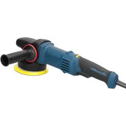 SUPERSELLER Ponceuse Excentrique électrique Portative 980 W 5 Pouces Polisseuse Disque 125 Mm Maison Ménage Traitement Du Bois Meubles Voiture Polisseuse 6 Vitesses Variables DA Polisseuse Avec 2 Tampons -Ponceuse et polisseuse Soldes 63093813 3