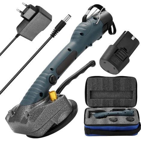 ASUPERMALL 10-150Hz Carrelage Machine Mur Carrelage Pose Outil Vibrant Avec Ventouse 100*100mm, Bleu 3 ASUPERMALL 10-150Hz Carrelage Machine Mur Carrelage Pose Outil Vibrant Avec Ventouse 100*100mm, Bleu