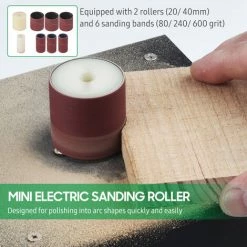 LIFCAUSAL Mini Ponceuse à Disque Et Rouleau De Ponçage électrique Affûteuse De Bords 7 Vitesses Variables DIY Benchtop Polissage Ponceuse Pour Bois Métal Acrylique Pierre Polissage, 10 Disques De Ponçage 6 Bandes De Ponçage (EU Plug & Type 2) 11 LIFCAUSAL Mini Ponceuse à Disque Et Rouleau De Ponçage électrique Affûteuse De Bords 7 Vitesses Variables DIY Benchtop Polissage Ponceuse Pour Bois Métal Acrylique Pierre Polissage, 10 Disques De Ponçage 6 Bandes De Ponçage (EU Plug & Type 2) -Ponceuse et polisseuse Soldes 63745912 5