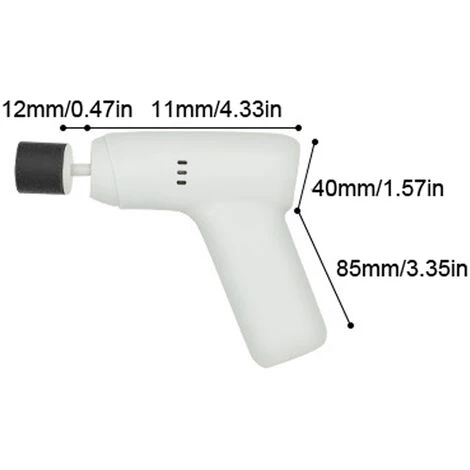 LIFCAUSAL Polisseuse Sans Fil Polisseuse USB Recharge Voiture Auto Réparation Des Rayures Machine Portable Portable Maison Ménage Voiture Polisseuses Excentrique Cireuse Pratique Voiture Anti-rayures 2 Vitesses Réglables Avec 3 Disques De Polissage, Blanc 4 LIFCAUSAL Polisseuse Sans Fil Polisseuse USB Recharge Voiture Auto Réparation Des Rayures Machine Portable Portable Maison Ménage Voiture Polisseuses Excentrique Cireuse Pratique Voiture Anti-rayures 2 Vitesses Réglables Avec 3 Disques De Polissage, Blanc – Image 2