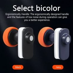 LIFCAUSAL Machine De Polissage De Voiture Portable électrique Pour Polissage De Voiture Avec 4 Types De Tampons De Polissage Longueur De Câble De 5 M, 12 000 Tr/min 12 V Noir -Ponceuse et polisseuse Soldes 63746303 4