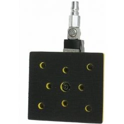 LIFCAUSAL Ponceuse à Orbite Aléatoire Pneumatique Ponceuse à Air Polisseuse Ponceuse à Paume Pour Peinture De Voiture Soin élimination De La Rouille Meuleuse à Bois 100x110mm -Ponceuse et polisseuse Soldes 63810495 3