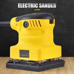 LIFCAUSAL Ponceuse électrique Compact Detail Palm Sander 10000 RPM 160W Haute Efficacité Pure Cooper Ponceuse Pour Bois Métal Mur Polissage 220V -Ponceuse et polisseuse Soldes 63810715 4