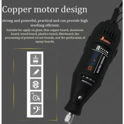 LIFCAUSAL Stylo De Meulage électrique Compact Machine à Polir Les Ongles En Pierre Lettrage En Métal Sculpture Gravure Dispositif De Meulage USB Rechargeable 5 Vitesses De Vitesses Réglables -Ponceuse et polisseuse Soldes 63810928 5