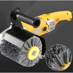 TINOR Brosse En Nylon - Roue De Traction - Brosse De Polissage - Grain 180/240 - Pour Machine à Bois - Machine à Satiner (grain 240) -Ponceuse et polisseuse Soldes 64029258 4