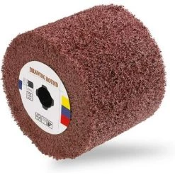 TINOR Rouleau -60 (100 X 120 Mm, Nylon, Grain 60, Mandrin De Fixation M19, 1 Pièce)