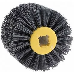 TINOR Brosse En Nylon Pour Roue De Traction - Grain 180/240 - Pour Brosse à Bois, Machine à Satiner (grain 180)