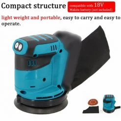 LIFCAUSAL Polisseuse De Voiture électrique Sans Fil 3 Vitesses De Vitesse Machine De Polissage Automatique Réglable Rectifieuse Multifonctionnelle De Cirage De Métal En Bois -Ponceuse et polisseuse Soldes 64073239 2