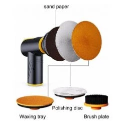 Ensoleillé Machine De Polissage De Cire De Charge Sans Fil Meulage Machine De Dépoussiérage Cireuse De Chaussures Automatique Machine De Polissage De Cire 9 Ensoleillé Machine De Polissage De Cire De Charge Sans Fil Meulage Machine De Dépoussiérage Cireuse De Chaussures Automatique Machine De Polissage De Cire -Ponceuse et polisseuse Soldes 64158662 3