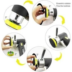 BF Ponceuse à Air, Polisseuse 25 Mm/50 Mm/75 Mm, Meulage De Ponceuse, Petite Orbite D'air 1"/2"/3" -Ponceuse et polisseuse Soldes 64357267 4