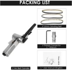 Fei Yu De Polissage Pneumatique De Machine De Ceinture De (neutre) 1/4 "port D'entree D'air -Ponceuse et polisseuse Soldes 64513094 4