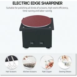 LIFCAUSAL Mini Ponceuse à Disque De Banc Affûteuse De Bord électrique 7 Vitesses Variables 10 Disques De Ponçage DIY Benchtop Ponçage Polissage Rectifieuse Pour Bois Métal Acrylique Pierre UE -Ponceuse et polisseuse Soldes 64557290 3