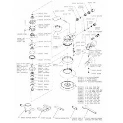 LIFCAUSAL Ponceuse Pneumatique 6 Pouces Polissage Ponçage Cirage Pour Voiture Mur Bois Métal 10000 Tr/min Rouge -Ponceuse et polisseuse Soldes 64557370 5