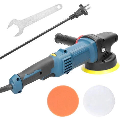 ASUPERMALL Ponceuse Excentrique électrique 980W 5 Pouces Polisseuse Disque 125mm Ménage Traitement Du Bois Meubles Voiture Polisseuse 6 Vitesses Variables DA Polisseuse Avec 2 Tampons 3 ASUPERMALL Ponceuse Excentrique électrique 980W 5 Pouces Polisseuse Disque 125mm Ménage Traitement Du Bois Meubles Voiture Polisseuse 6 Vitesses Variables DA Polisseuse Avec 2 Tampons