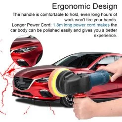 ASUPERMALL Ponceuse Excentrique électrique 980W 5 Pouces Polisseuse Disque 125mm Ménage Traitement Du Bois Meubles Voiture Polisseuse 6 Vitesses Variables DA Polisseuse Avec 2 Tampons 10 ASUPERMALL Ponceuse Excentrique électrique 980W 5 Pouces Polisseuse Disque 125mm Ménage Traitement Du Bois Meubles Voiture Polisseuse 6 Vitesses Variables DA Polisseuse Avec 2 Tampons -Ponceuse et polisseuse Soldes 64721899 4