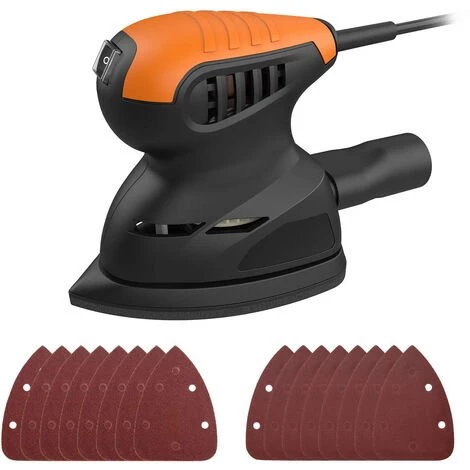 Meterk Mouse Ponceuse De Détail 1350ORPM Ponceuse Murale Mastic Machines De Polissage Ponceuse Avec 16 Pièces Système De Dépoussiérage De Papiers Abrasifs Pour Le Ponçage Des Espaces Restreints Dans La Décoration De La Maison Et Le Travail De Bricolage 3 Meterk Mouse Ponceuse De Détail 1350ORPM Ponceuse Murale Mastic Machines De Polissage Ponceuse Avec 16 Pièces Système De Dépoussiérage De Papiers Abrasifs Pour Le Ponçage Des Espaces Restreints Dans La Décoration De La Maison Et Le Travail De Bricolage