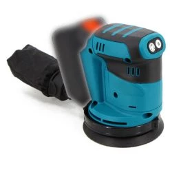 ASUPERMALL Ponceuse Orbitale Sans Fil à Moteur De Brosse De 125 Mm Meuleuse à Bois électrique Voiture Polisseuse Bois Métal Cirage Polissage Meulage Ponceuse 3 Vitesses Pour Batterie Makita 18 V -Ponceuse et polisseuse Soldes 65041022 2