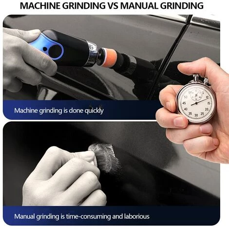 FUIENKO Mini Machine à Polir électrique Pour Voiture, Recharge USB Au Lithium, Vitesse Variable De 8500 Tr/min, Polisseuse électrique Pour Automobile, Dissolvant De Rayures 6 FUIENKO Mini Machine à Polir électrique Pour Voiture, Recharge USB Au Lithium, Vitesse Variable De 8500 Tr/min, Polisseuse électrique Pour Automobile, Dissolvant De Rayures – Image 4