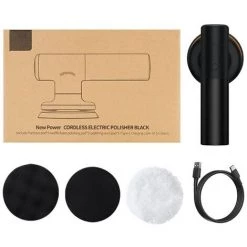 FUIENKO Polisseuse De Détail électrique Universelle Pour Voiture, Machine à Polir Portative, Vitesse Réglable De 3800 Tr/min, Outil De Polissage Sans Fil -Ponceuse et polisseuse Soldes 65405803 5