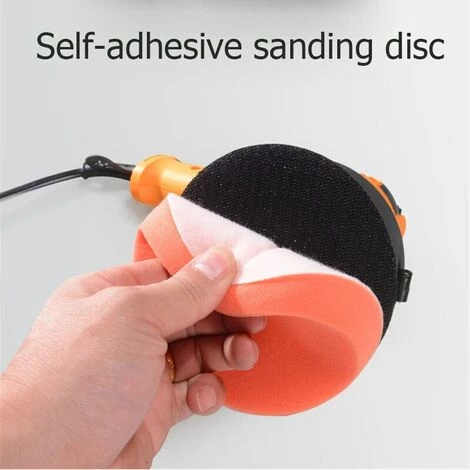 FUIENKO Polisseuse électrique Pour Voiture, 220 W, 700 V, 3700R, Vitesse Réglable, Outils De Pon?age, Accessoires Automobiles,République Tchèque,Option 1 6 FUIENKO Polisseuse électrique Pour Voiture, 220 W, 700 V, 3700R, Vitesse Réglable, Outils De Pon?age, Accessoires Automobiles,République Tchèque,Option 1 – Image 4