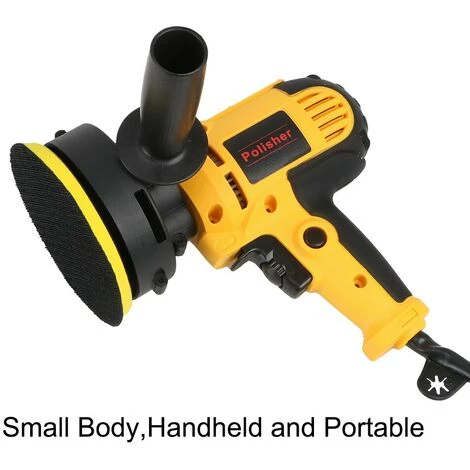 FUIENKO Polisseuse électrique Pour Voiture, 700W, 220V, 3700rpm, Vitesse Réglable, Accessoires Automobiles, Outils De Pon?age,A 4 FUIENKO Polisseuse électrique Pour Voiture, 700W, 220V, 3700rpm, Vitesse Réglable, Accessoires Automobiles, Outils De Pon?age,A – Image 2