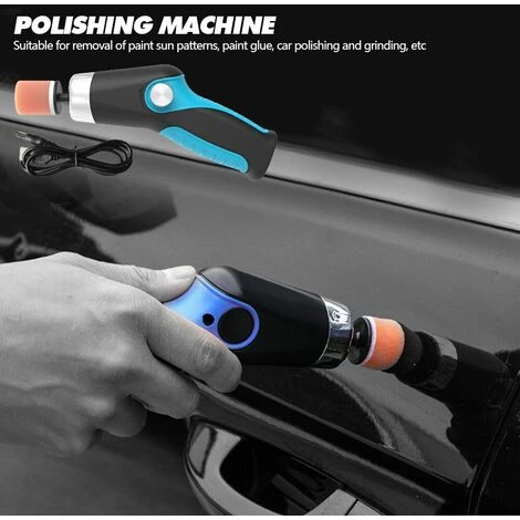 FUIENKO Mini Machine à Polir électrique Pour Voiture, Recharge USB Au Lithium, Vitesse Variable De 8500 Tr/min, Polisseuse électrique Pour Automobile, Dissolvant De Rayures 3 FUIENKO Mini Machine à Polir électrique Pour Voiture, Recharge USB Au Lithium, Vitesse Variable De 8500 Tr/min, Polisseuse électrique Pour Automobile, Dissolvant De Rayures