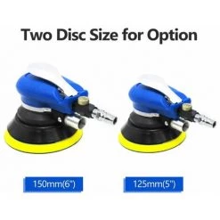 LITZEE Ponceuse Pneumatique Ponceuse à Air Sous Vide Ponceuse Pneumatique Auto-vide Paume Ponceuse Orbitale Meuleuse Polisseuse Ponceuse Machine-outil 5 '', 5 Pouces Divers -Ponceuse et polisseuse Soldes 65813692 4