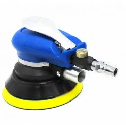 LITZEE Ponceuse Pneumatique Ponceuse à Air Sous Vide Ponceuse Pneumatique Auto-vide Paume Ponceuse Orbitale Meuleuse Polisseuse Ponceuse Machine-outil 5 '', 5 Pouces Divers -Ponceuse et polisseuse Soldes 65813692 5