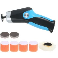 TANCYCO Mini Polisseuse 60 W Avec Câble De Charge USB 8500 Tr/min Polisseuse De Voiture à Vitesse Variable Polisseuse électrique Nettoyage Polissage Machine à Cirer Outil De Réparation Des Rayures De Surface Automobile