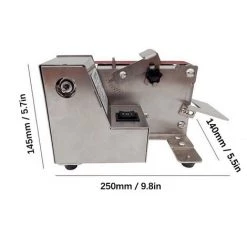 TANCYCO 180W Petite Ponceuse à Bande Ponceuse à Bande 7 Vitesses Réglable Ménage Électrique Polisseuse Outil De Ponçage De Bureau Coupeurs De Bois En Métal Rectifieuse Avec 10 Bandes De Ponçage -Ponceuse et polisseuse Soldes 66083818 5