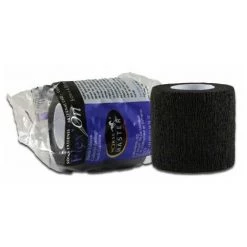 HORSE MASTER Bande Cohésive Flex'on (5cm*4,5m) Lot De 36 Bandes - NOIR (5 CM*4,5M) Multipack 36
