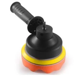 ASUPERMALL Tête De Polissage De Voiture Multifonctionnelle, Tête De Conversion De Machine De Polissage DA Avec Tampons En Mousse/laine, Kit De Polissage De Voiture Pour L'épilation à La Cire, Le Polissage -Ponceuse et polisseuse Soldes 66628400 4