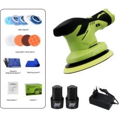 FVO Polisseuse Voiture,Polissage,Vitesse à Vide 12000(r/min),150mm Polissage Pad, Et Poignée Latérale, Pour Le Polissage, Cirage, Ponçage 11 FVO Polisseuse Voiture,Polissage,Vitesse à Vide 12000(r/min),150mm Polissage Pad, Et Poignée Latérale, Pour Le Polissage, Cirage, Ponçage -Ponceuse et polisseuse Soldes 66767478 5