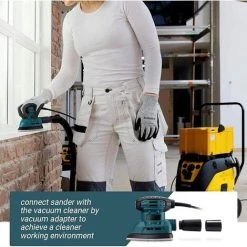 PEDY Ponceuse De Précision Pour Souris 12 000 OPM, 12 Papiers Abrasifs, Ponceuse électrique Avec Système De Dépoussiérage, Tuyau De Raccordement Pour Aspirateur, Idéal Pour La Décoration De La Maison Dans Les Espaces Restreints - PMS01AS 11 PEDY Ponceuse De Précision Pour Souris 12 000 OPM, 12 Papiers Abrasifs, Ponceuse électrique Avec Système De Dépoussiérage, Tuyau De Raccordement Pour Aspirateur, Idéal Pour La Décoration De La Maison Dans Les Espaces Restreints - PMS01AS -Ponceuse et polisseuse Soldes 67634307 5