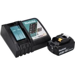 Makita DBO 180 RT1J Ponceuse Excentrique Sans Fil 18 V - 125 Mm + 1x Batterie 5,0 Ah + Chargeur + 50x Papiers Abrasifs K 320 + Makpac -Ponceuse et polisseuse Soldes 67638896 5