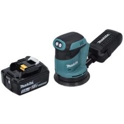Makita DBO 180 T1 Ponceuse Excentrique Sans Fil 18 V - 125 Mm + 1x Batterie 5,0 Ah - Sans Chargeur -Ponceuse et polisseuse Soldes 67638904 5