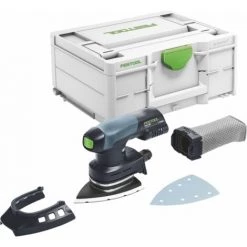 Festool DTSC 400-Basic Ponceuse Delta Hybride Sans Fil 100 X 150 Mm 18V - Sans Balai + Coffret Systainer - Sans Batterie, Sans Chargeur (successeur De 201526) (576359) -Ponceuse et polisseuse Soldes 67638924 2
