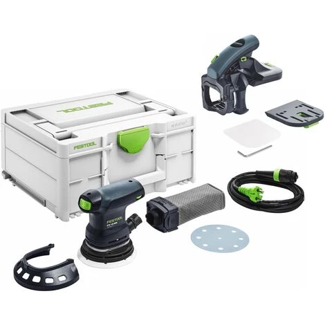 Festool ETS 125 REQ-Plus Ponceuse Excentrique 125 Mm 250 W + Aide Au Positionnement AH-ES-ETS/ETSC 43 - 92° + Coffret 4 Festool ETS 125 REQ-Plus Ponceuse Excentrique 125 Mm 250 W + Aide Au Positionnement AH-ES-ETS/ETSC 43 - 92° + Coffret – Image 2