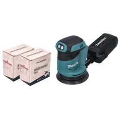 Makita DBO 180 Z Ponceuse Excentrique Sans Fil 18 V - 125 Mm + 2x Sets De Ponçage Toolbrothers TURTLE - Sans Batterie, Sans Chargeur -Ponceuse et polisseuse Soldes 67638938 2