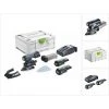Festool DTSC 400 3,1 I-Plus Ponceuse Delta Hybride, Sans Balai, 100 X 150 Mm 18 V + 2x Batteries 3,1 Ah + Chargeur + Coffret Systainer (successeur De 576898) (576365)