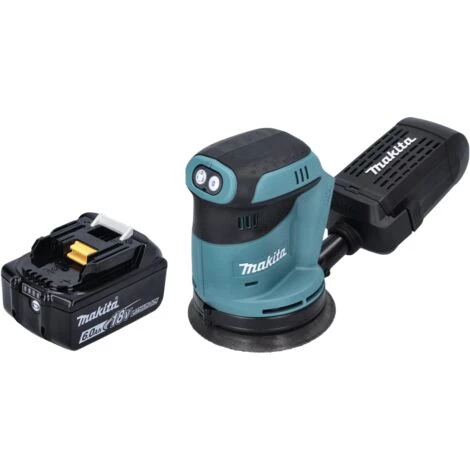 Makita DBO 180 G1 Ponceuse Excentrique Sans Fil 18 V - 125 Mm + 1x Batterie 6,0 Ah - Sans Chargeur 4 Makita DBO 180 G1 Ponceuse Excentrique Sans Fil 18 V - 125 Mm + 1x Batterie 6,0 Ah - Sans Chargeur – Image 2