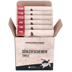 Makita DBO 180 Z Ponceuse Excentrique Sans Fil 18 V - 125 Mm + 4x Sets De Ponçage Toolbrothers TURTLE - Sans Batterie, Sans Chargeur -Ponceuse et polisseuse Soldes 67639014 4