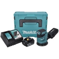 Makita DBO 180 RG1J Ponceuse Excentrique Sans Fil 18 V - 125 Mm + 1x Batterie 6,0 Ah + Chargeur + Makpac -Ponceuse et polisseuse Soldes 67639015 4