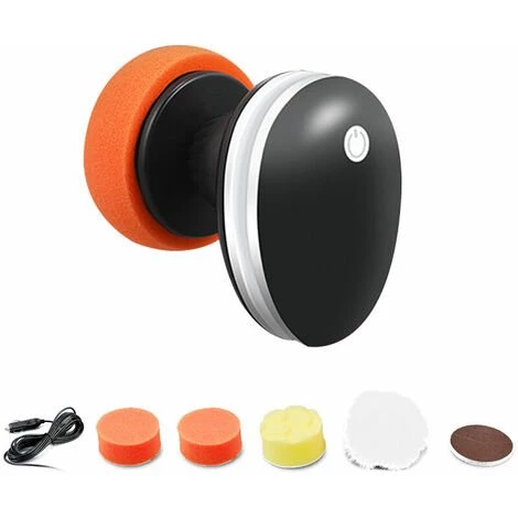 QERSTA Polisseuse électrique Portable Pour Voiture, Machine à Polir, Réparation De Rayures Automobiles, Rectifieuse, Kit De Réparation De Rayures De Voiture Domestique, 12 000 Tr/min 12 V 0-120 W Noir 3 QERSTA Polisseuse électrique Portable Pour Voiture, Machine à Polir, Réparation De Rayures Automobiles, Rectifieuse, Kit De Réparation De Rayures De Voiture Domestique, 12 000 Tr/min 12 V 0-120 W Noir