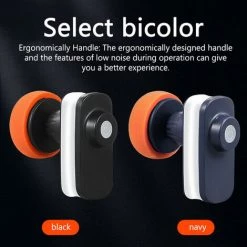 QERSTA Machine De Polissage De Voiture Portable électrique Pour Polissage De Voiture Avec 4 Types De Tampons De Polissage Longueur De Câble De 5 M, 12 000 Tr/min 12 V Noir -Ponceuse et polisseuse Soldes 67963040 4