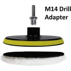 OYLDA 3 Pièces De 6 Pouces De Laine De Polissage Disque De Polissage Pour L'attachement Tampon De Forage Avec Adaptateur De Forage M14 -Ponceuse et polisseuse Soldes 68137506 2