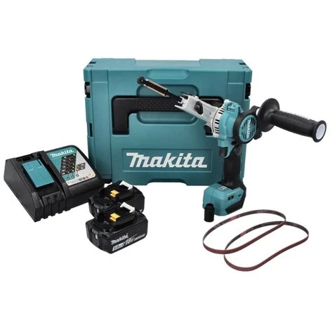 Makita DBS 180 RT Ponceuse à Bande Sans Fil 18 V - 9 X 533 Mm - Brushless + 2x Batteries 5,0 Ah + Chargeur + Makpac 6 Makita DBS 180 RT Ponceuse à Bande Sans Fil 18 V - 9 X 533 Mm - Brushless + 2x Batteries 5,0 Ah + Chargeur + Makpac – Image 4